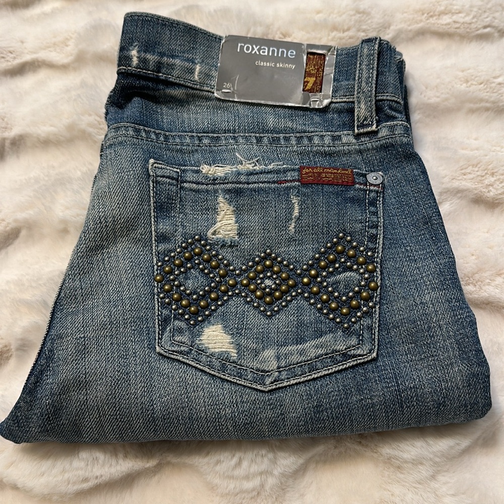 7 for All Mankind Roxanne Classic Skinny jeans